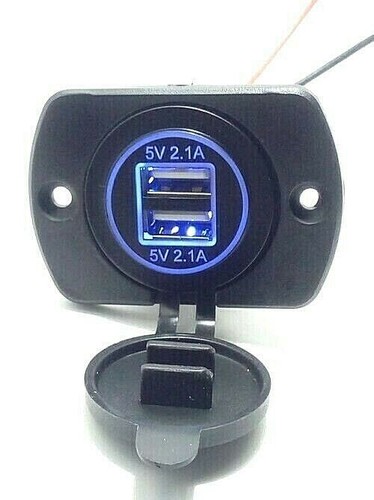 Porta usb incasso porte - 2, 2,1a