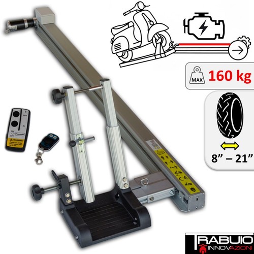 Verricello elettrico per moto - verricello,
