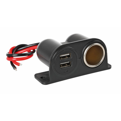 Presa corrente con doppia - , usb
